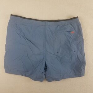 The North Face Mens Swim Trunks Slate Blue Mesh Lined Board Shorts Size Medium‎